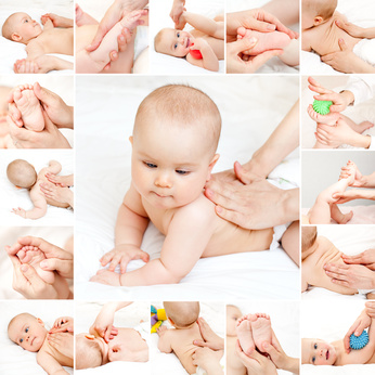 Masáž kojenců a batolat